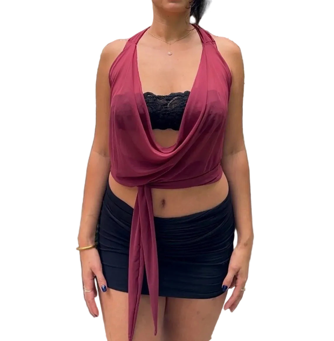 Cowl Neck Top