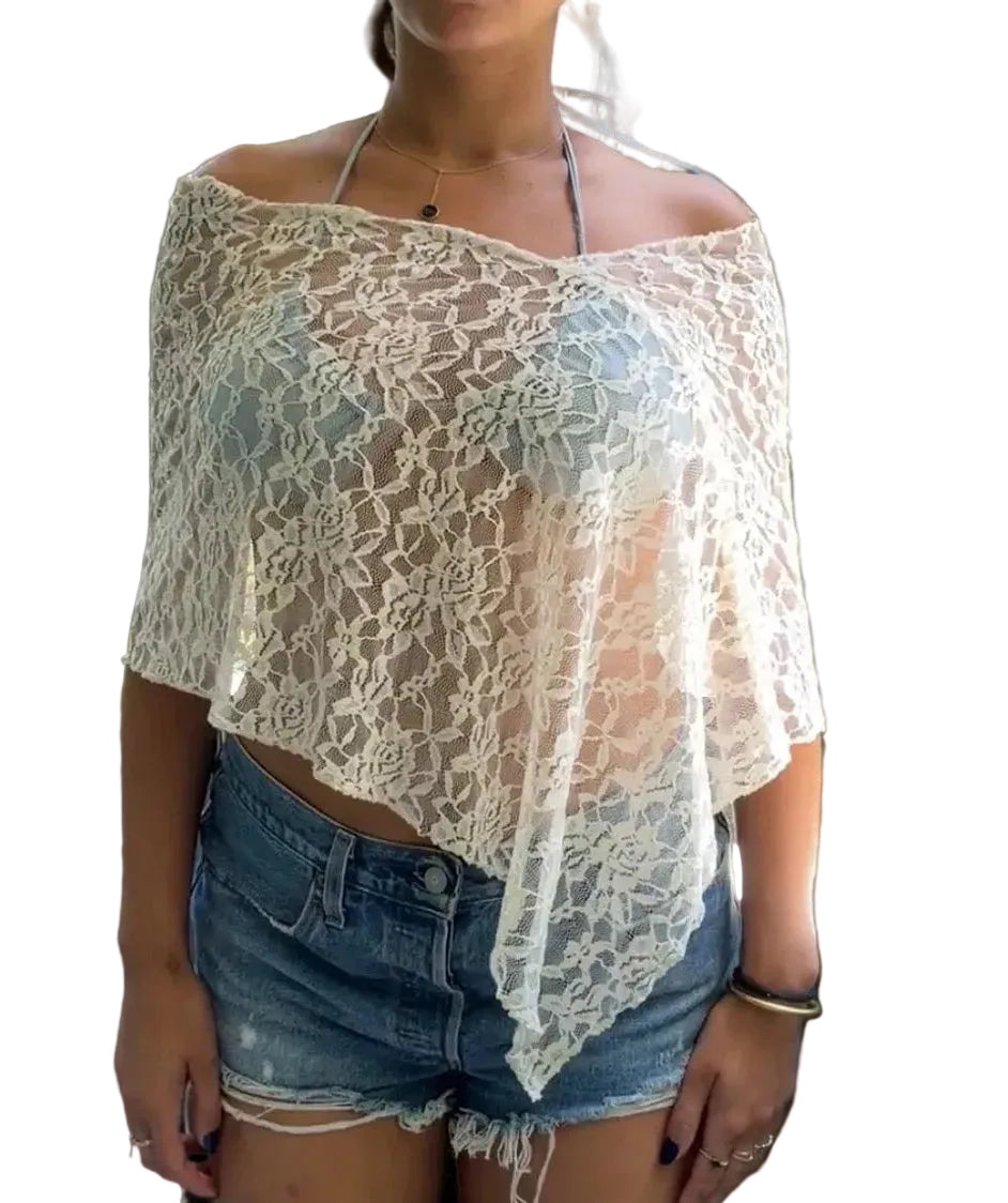 Lace Poncho