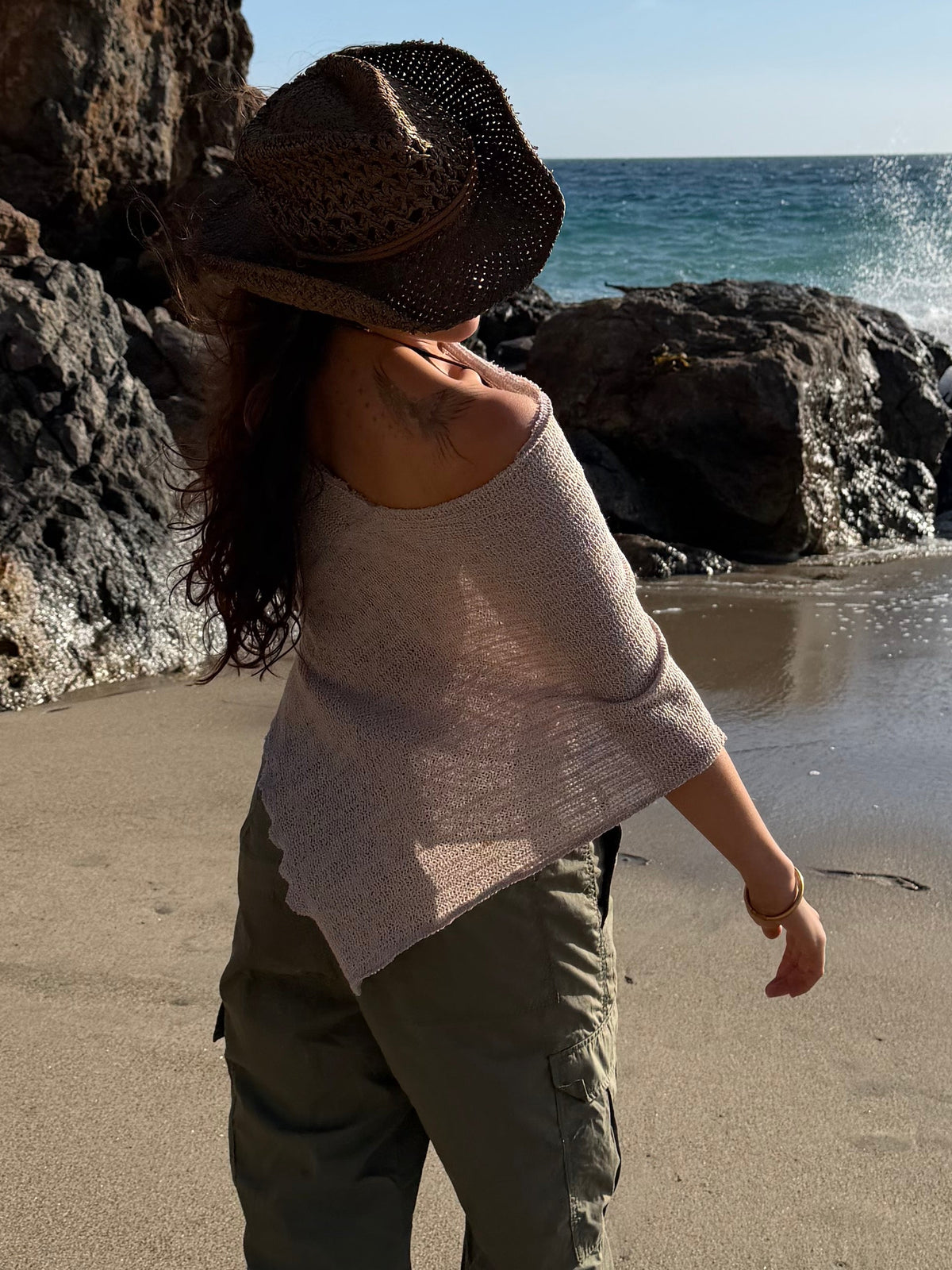 Knit Poncho